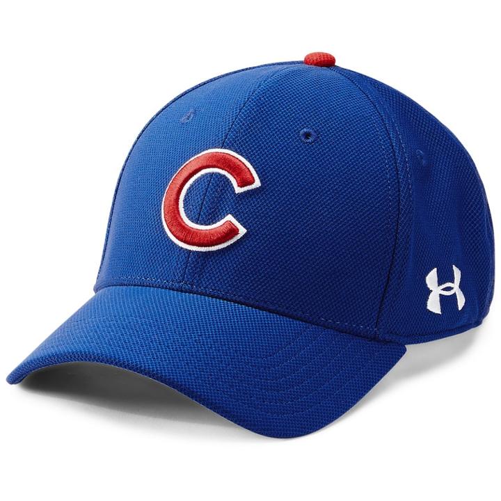 Men's Under Armour Chicago Cubs Blitzing Adjustable Cap, Blue
