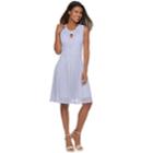 Women's Sharagano Open-work Fit & Flare Dress, Size: 14, Purple
