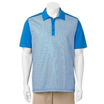Men's C-buk By Cutter & Buck Wildwood Slim-fit Colorblock Performance Golf Polo, Size: Xl, Blue