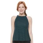Juniors' So&reg; Halter Swing Top, Girl's, Size: Medium, Blue