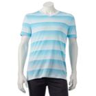 Big & Tall Urban Pipeline&reg; Reverse Print V-neck Tee, Men's, Size: 4xl, Brt Blue