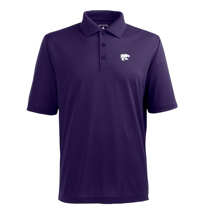 Men's Kansas State Wildcats Pique Xtra Lite Polo, Size: Xxl, Purple