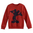 Disney's Mickey Mouse Boys 4-7x Silhouette Softest Fleece Pullover Sweatshirt By Jumping Beans&reg;, Size: 5, Med Red