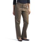 Women's Lee Relaxed Fit Straight Leg Jeans, Size: 14 Avg/reg, Beige Oth