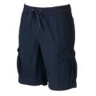 Men's Sonoma Goods For Life&trade; Knit Waistband Cargo Shorts, Size: Xl, Dark Blue