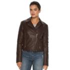 Women's Levi's Faux-leather Moto Jacket, Size: Large, Brt Purple