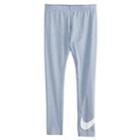 Girls 7-16 Nike Favorites Swoosh Athletic Leggings, Size: Small, Turquoise/blue (turq/aqua)