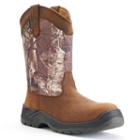 Itasca Python Realtree Camo Men's Waterproof Steel-toe Work Boots, Size: Medium (10.5), Brown