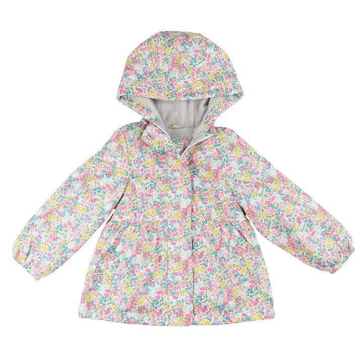 Girls 4-8 Carter's Midweight Floral Windbreaker, Size: 7, Ditsy Floral