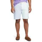 Men's Chaps Straight-fit Seersucker Shorts, Size: 33, Blue