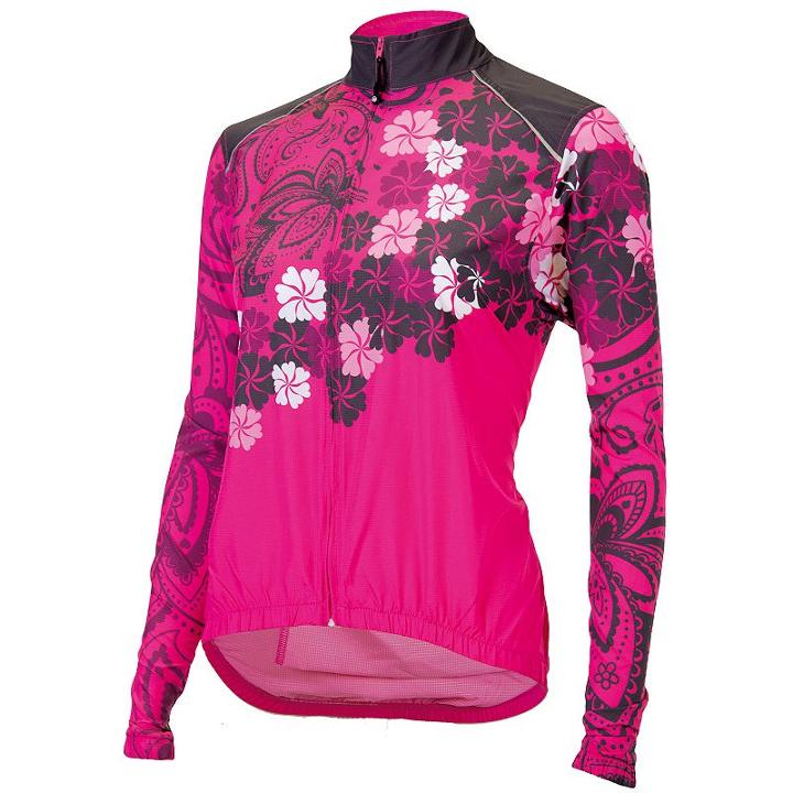 Women's Canari Gale Wind Shell Cycling Jacket, Size: Large, Pink