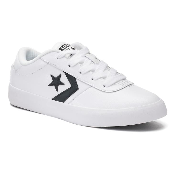 Kid's Converse Cons Point Star Sneakers, Kids Unisex, Size: 11, Natural