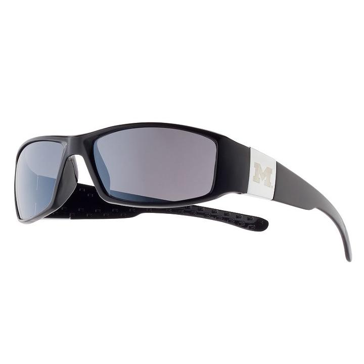 Adult Michigan Wolverines Chrome Wrap Sunglasses, Men's, Multicolor