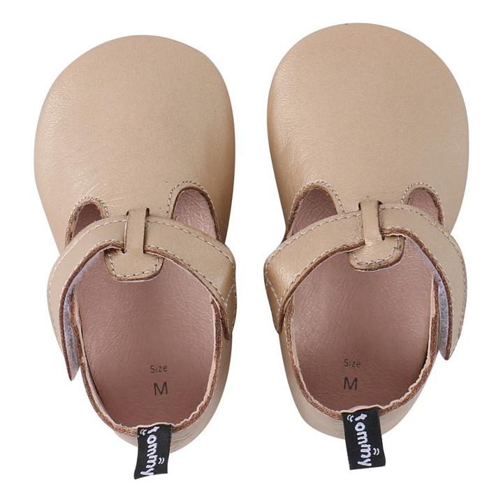 Baby Girl Tommy Tickle T-bar Crib Shoes, Size: 18-24month, Gold