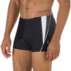 Men's Speedo Fitness Splice Square Leg Swim Shorts, Size: Medium, Oxford