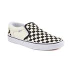 Vans Asher Men's Checker Skate Shoes, Size: Medium (11), White