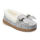 Women's Sonoma Goods For Life&trade; Hatchi Moccasin Slippers, Size: Medium, Grey