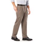 Men's Dockers&reg; Classic Fit Signature Stretch Khaki Pants - Pleated D3, Size: 31x32, Med Brown
