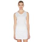 Women's Grand Slam V-neck Tennis Tank, Size: Xl, White