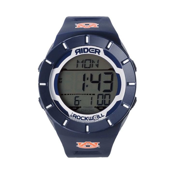Rockwell Auburn Tigers Coliseum Chronograph Watch - Men, Navy