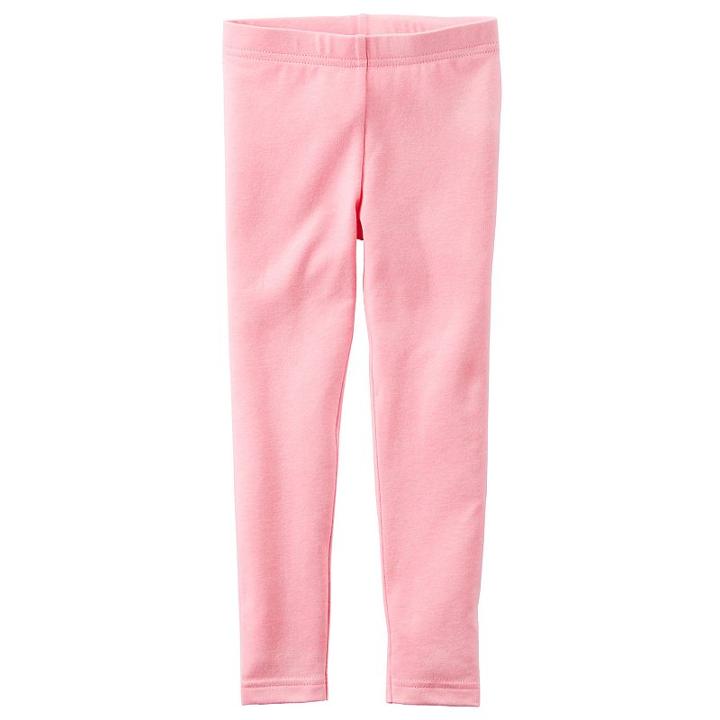 Girls 4-8 Carter's Pink Leggings, Girl's, Size: 4