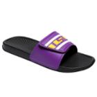 Men's Forever Collectibles Lsu Tigers Legacy Slide Sandals, Size: Medium, Team