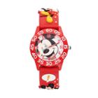 Disney's Mickey Mouse Boys' Time Teacher Watch, Red