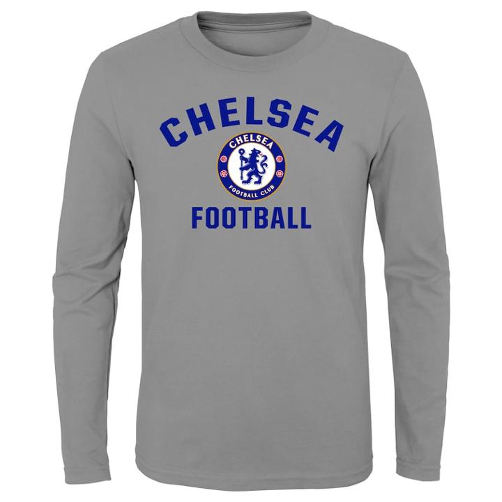 Boys 8-20 Chelsea Fc International Soccer Tee, Size: Xl 18-20, Grey