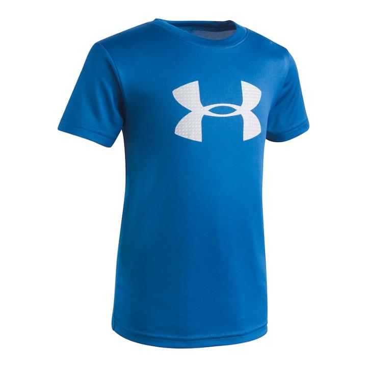 Boys 4-7 Under Armour Basic Logo Graphic Tee, Size: 5, Dark Blue