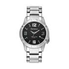 Armitron Men's Stainless Steel Watch - 20/4692bksv, Size: Large, Silver