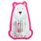 Simple Pleasures Scented Lip Balm Polar Bear 2-pack, Peppermint And Vanilla