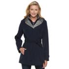 Women's Braetan Hooded Rain Jacket, Size: Large, Blue