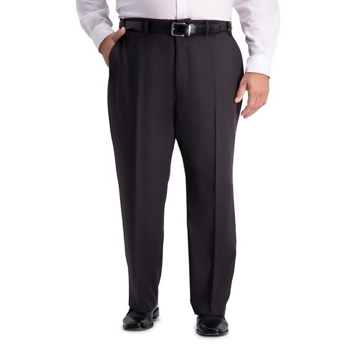 Big & Tall Active Series Classic-fit Herringbone Suit Pants, Men's, Size: 48x32, Oxford