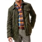 Big & Tall Haggar&reg; Quilted Barn Coat, Men's, Size: 3x Big, Green Oth