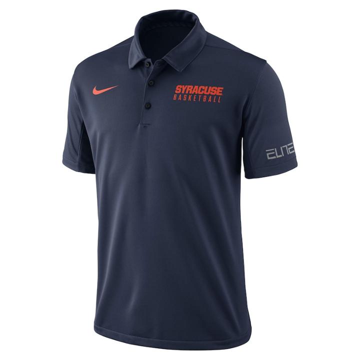 Men's Nike Syracuse Orange Basketball Polo, Size: Xl, Lt Yellow