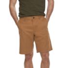 Men's Marc Anthony Solid Slim-fit Flex Waistband Stretch Shorts, Size: 36, Med Brown