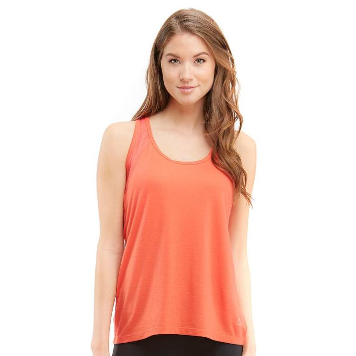 Women's Balance Collection Freedom Racerback Yoga Tank, Size: Xs, Brt Red