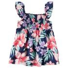 Girls 4-8 Carter's Floral Smocked Tank Top, Girl's, Size: 6x, Ovrfl Oth