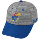 Adult Kansas Jayhawks Backstop Snapback Cap, Men's, Med Grey