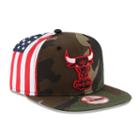 Adult New Era Chicago Bulls Flag Side 9fifty Snapback Cap, Multicolor
