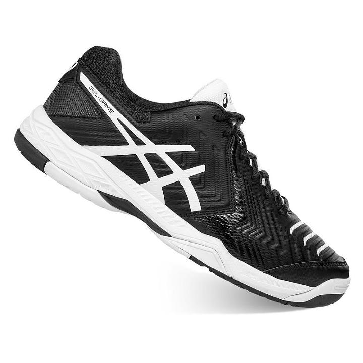 Asics Gel-game 6 Men's Tennis Shoes, Size: 11.5, Black