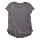 Girls 7-16 So&reg; Sporty Tee, Size: 12, Dark Grey