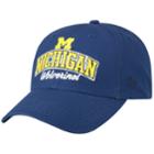 Adult Top Of The World Michigan Wolverines Advisor Adjustable Cap, Men's, Blue (navy)
