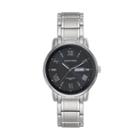 Armitron Men's Stainless Steel Watch - 20/4935bksv, Size: Large
