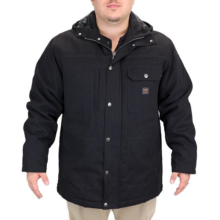 Men's Walls Hooded Kevlar Parka, Size: Xl, Black