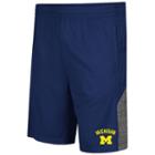 Men's Colosseum Michigan Wolverines Friction Shorts, Size: Medium, Blue (navy)