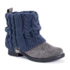 Muk Luks Cass Women's Winter Boots, Size: 10, Dark Grey