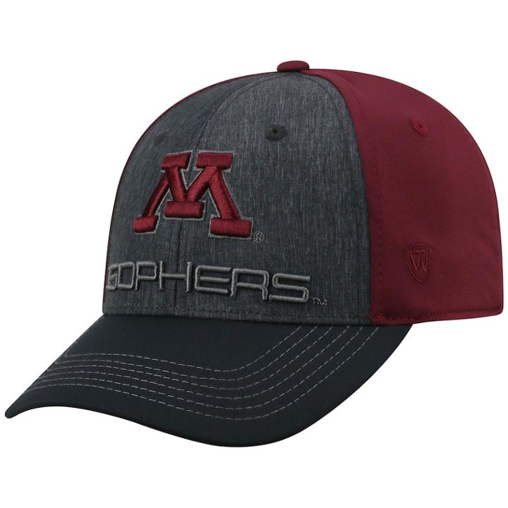 Adult Top Of The World Minnesota Golden Gophers Reach Cap, Men's, Med Grey