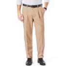 Men's Dockers&reg; Classic-fit Comfort Khaki Pants - Pleated D3, Size: 30x30, Lt Beige