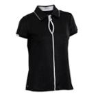 Plus Size Nancy Lopez Easy Short Sleeve Golf Polo, Women's, Size: 3xl, Black